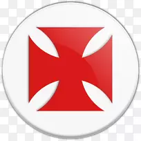 十字军中世纪象征圣殿骑士-红十字会