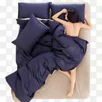 床上用品毯睡眠舒适枕头-纯棉