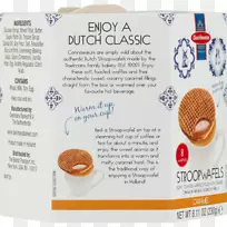 荷兰风味华夫饼焦糖饼干创意巧克力晶片