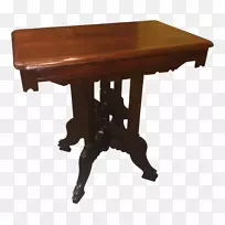 古董桌-三条腿桌