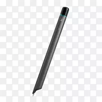 圆珠笔，墨水笔-一支黑色钢笔