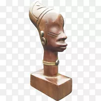 石雕非洲雕塑半身像