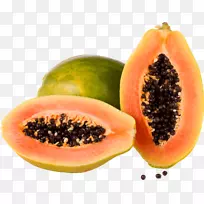 有机食品木瓜水果木瓜蛋白酶健康哈密瓜木瓜