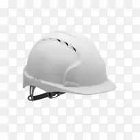 安全帽白色塑料安全帽