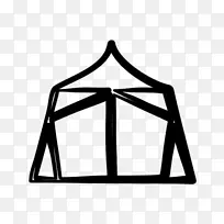 帐篷露营电脑图标营地剪贴画营地