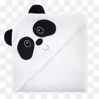 毛巾大熊猫婴儿可爱的毛巾