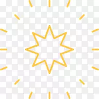 计算机图标星形多边形
