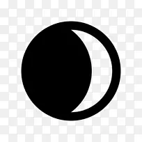 月相月牙符号月亮剪贴画符号