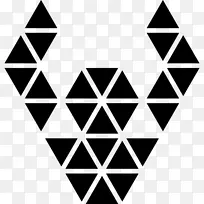 三角形装饰多边形形状三角形