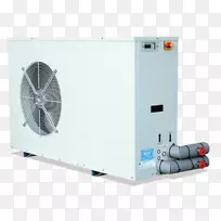 空气源热泵冷水机组集中供热建筑