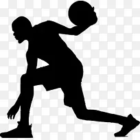 篮球运动比赛运球-篮球