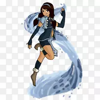 Aang Korra Katara Zuko Sokka-女孩化身