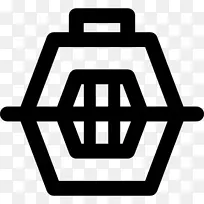 狗计算机图标封装PostScript-笼状