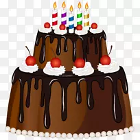 生日蛋糕祝你生日快乐剪贴画蛋糕生日