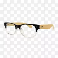 护目镜太阳镜眼镜处方渐进式镜片黑色镜框眼镜