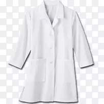 实验室外套，擦洗，袖珍夹克