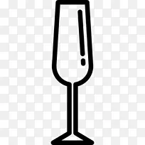 酒杯香槟杯电脑图标-香槟