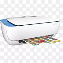 惠普多功能打印机hp Deskjet喷墨打印绿色喷墨