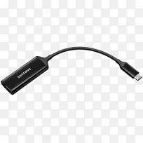 三星星系S8三星星系注8 hdmi适配器usb-c-usb