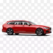 沃尔沃S90沃尔沃V90轿车沃尔沃XC 90-棕色红色