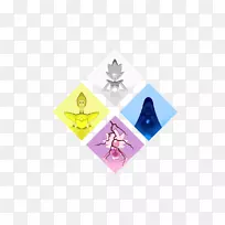 粉红钻石蓝色钻石颜色宝石-钻石