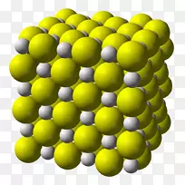 晶格能硫化钙原子结晶钙