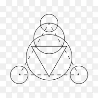 几何形状线性几何图形剪贴画神圣几何