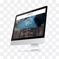 响应式网页设计台式机模拟电脑显示器模拟网站