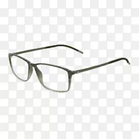中心视力眼镜轮廓眼镜镜片-三件邀请函