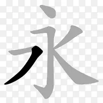 汉字笔画符号翻译-书法
