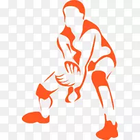 运动排球演习健身中心计量学卡通排球