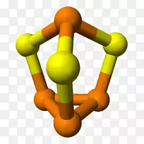 磷五硫磷硫化磷化学元素黄色玩具球