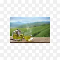 绿茶马沙拉海健康早餐-绿茶