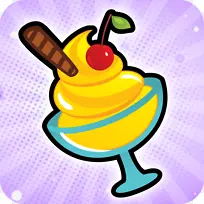 水果夹艺术-冰淇淋卡通