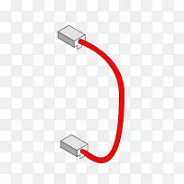 电缆贴片电缆夹艺术链电缆