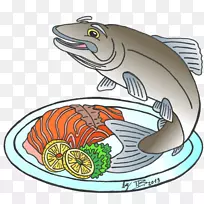 青蛙海洋生物剪贴画-青蛙