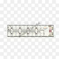 平面图线角电子元件电子电路线路