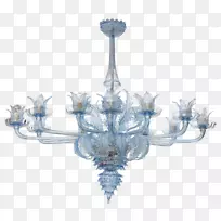 餐桌吊灯Barovier&Toso Murano玻璃-欧洲水晶吊灯