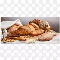 面包店面包英国松饼食品-面包