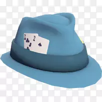 微软蓝帽-粉刷厨师帽