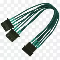 系列电缆电源单元电连接器molex连接器y