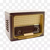 古董收音机晶体管收音机存货摄影版税-免费收音机