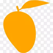 橙汁芒果水果剪贴画-橘子