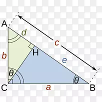 毕达哥拉斯定理直角三角形数学证明同余-三角形元