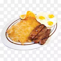 早餐香肠咖啡厅丰盛早餐汉堡包汉堡食品菜单最佳食物菜单