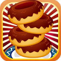 甜甜圈塔Bloxx ipod触摸应用商店-美味的汉堡狂热游戏应用程序