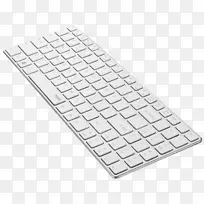 电脑键盘戴尔笔记本电脑乙烯基合成瓷砖-黑白键盘