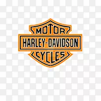鹰巢哈雷-戴维森摩托车标志软尾摩托车
