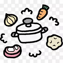 nabemono tonkatsu dashi鸡肉食品烹饪插图