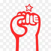 智利剪贴画旗帜-团结